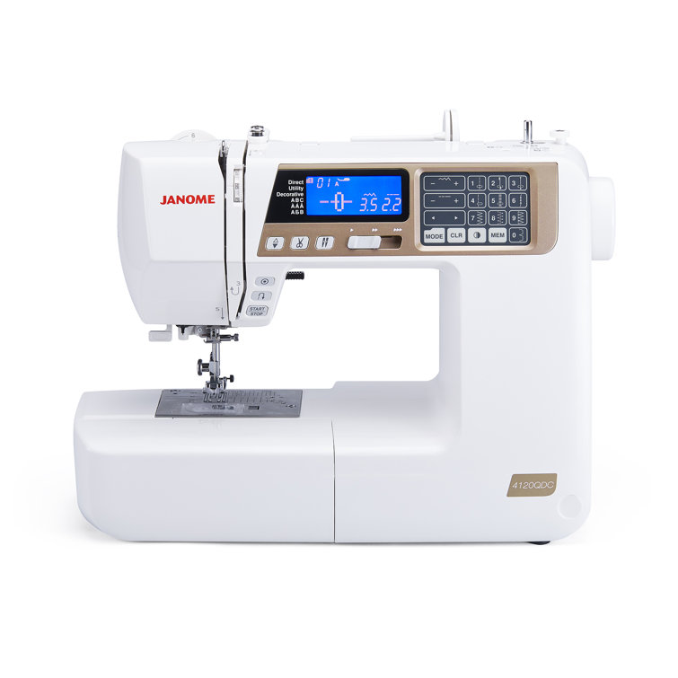 Janome 4120QDCT Computerized Sewing Machine with Premium Accessory Kit